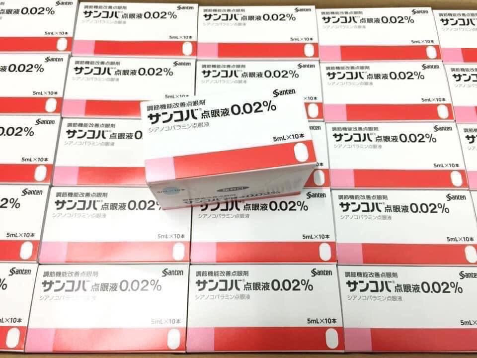 Thuoc nho mat Sancoba Japan (hôp 10lo)
