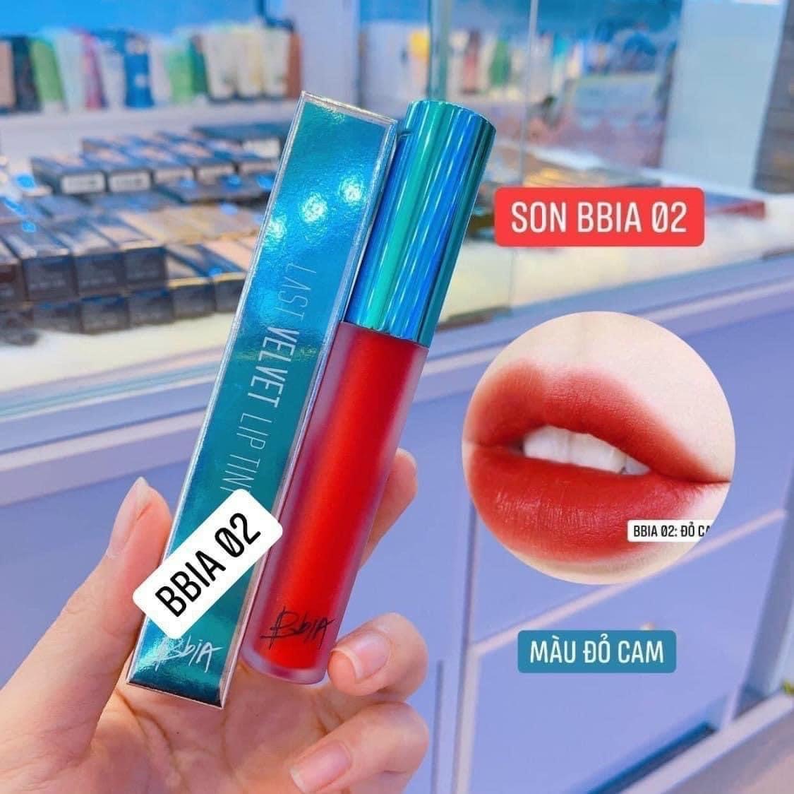 Son Bbia 02 Extra bounce  last velvet lip tint