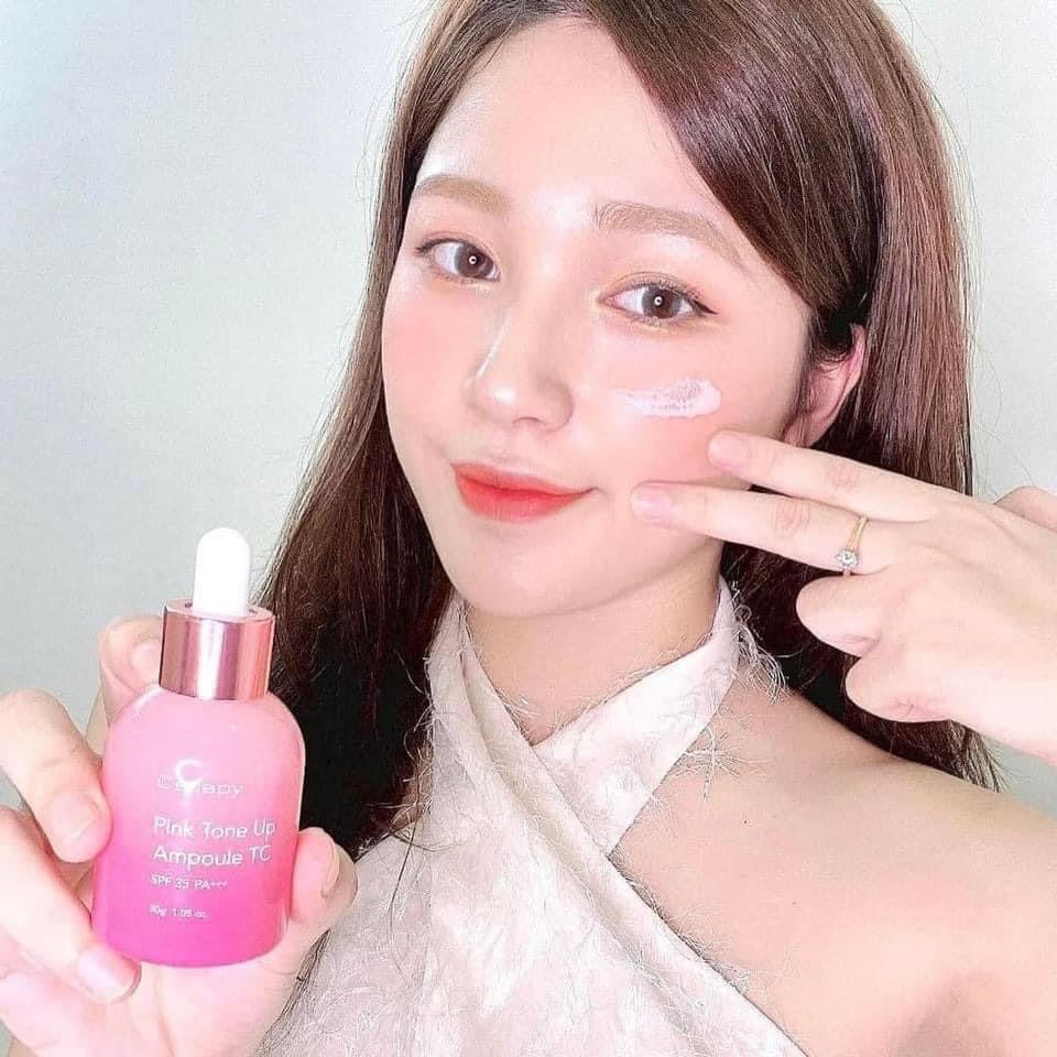 Cellapy pink tone up ampoule
