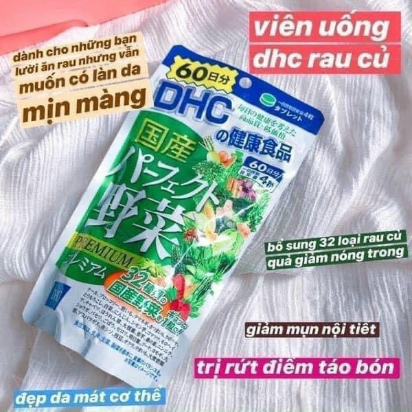 Vien uong DHC rau cu (60v) japan