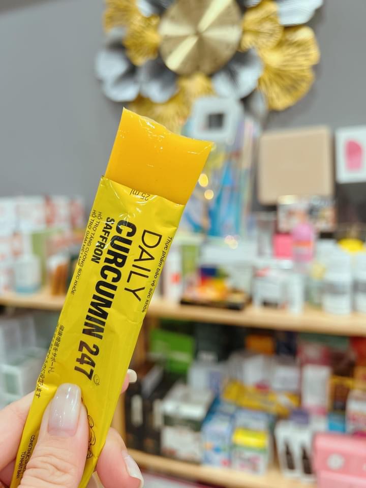 Thach nghe saffron (hop 7 gói ) vietnam