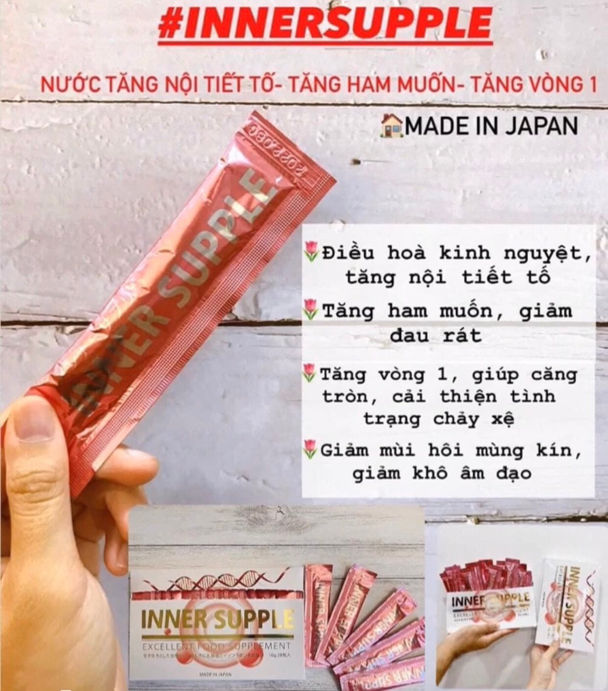 Inner Supple - Tăng nội tiết tố nữ