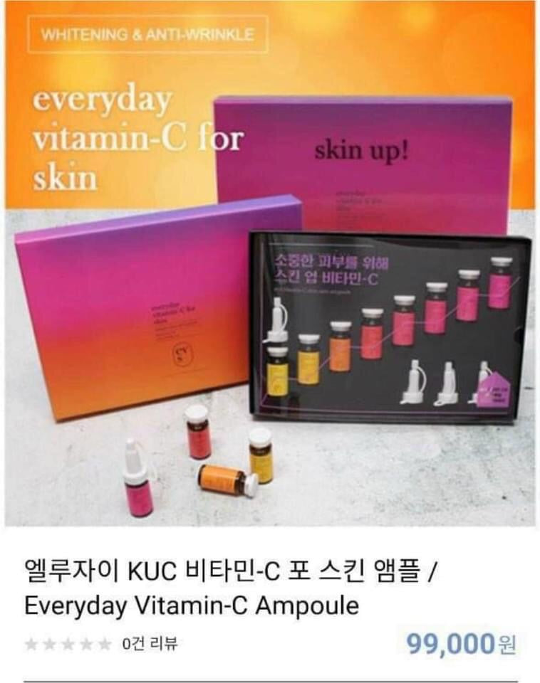 Set serum Vitamin C tuoi
