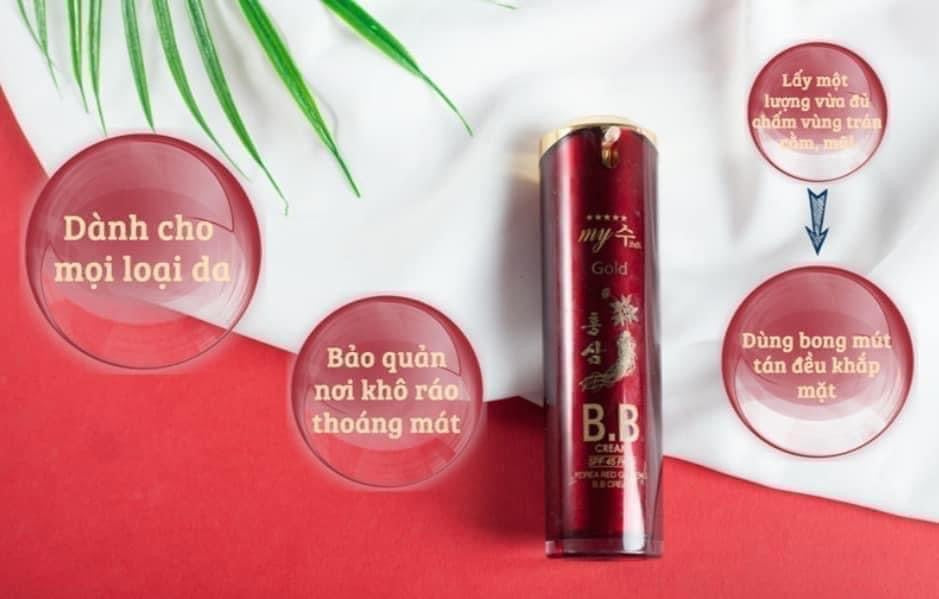Kem nen hong sam BB cream My Gold