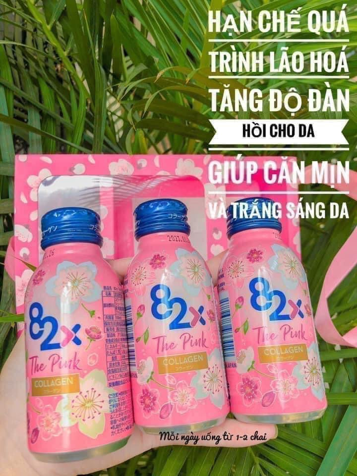 The Pink collagen 82x sakura(hop 10 chai)