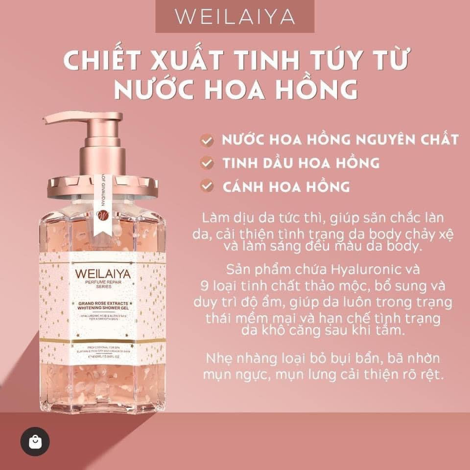 Sua tam trang weilaiya Damask
