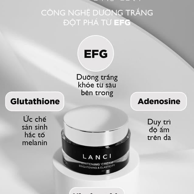 Lanci kem trang da
