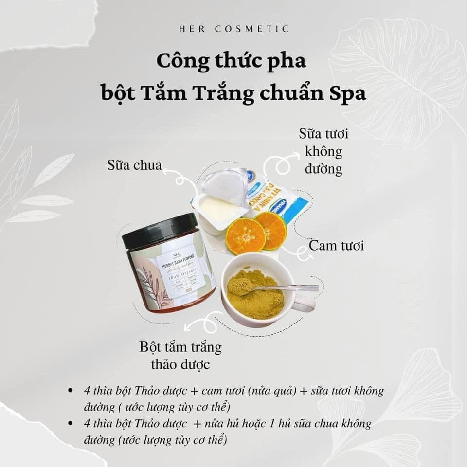 Bot tam trang thao duoc Her Cosmetics (Vietnam )