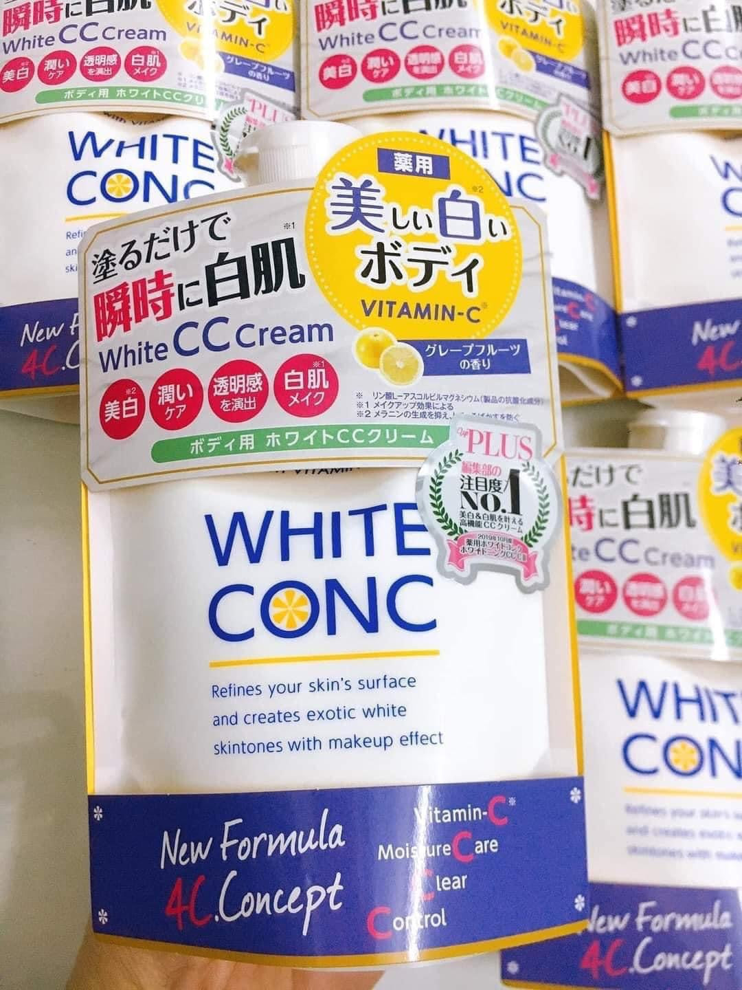 Lotion duong trang body ConC Japan