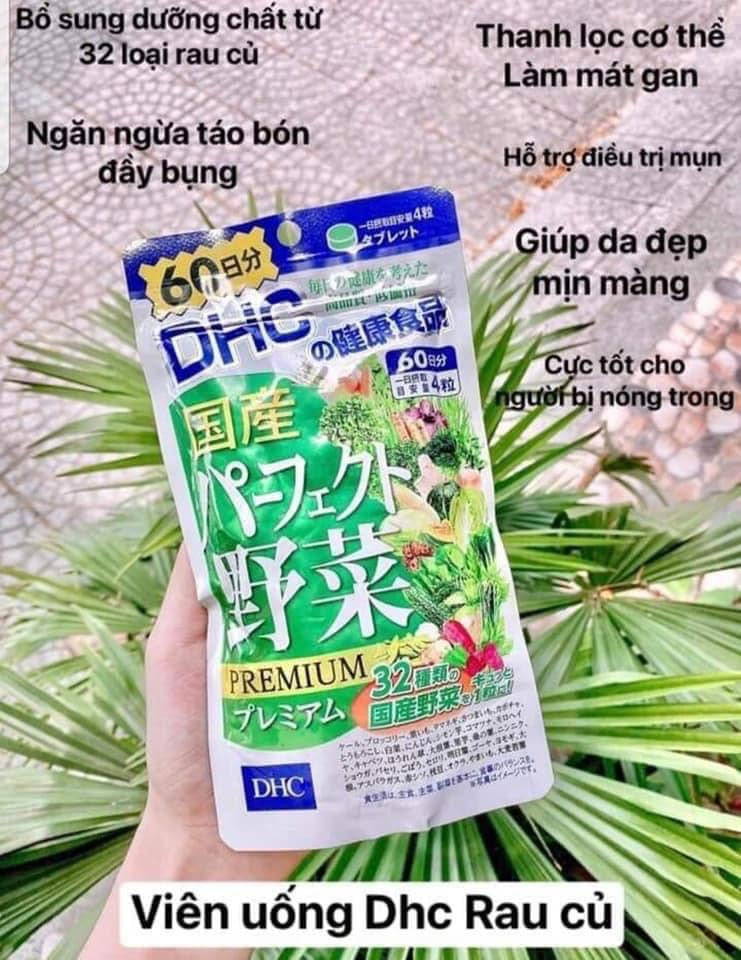 Vien uong DHC rau cu (60v) japan