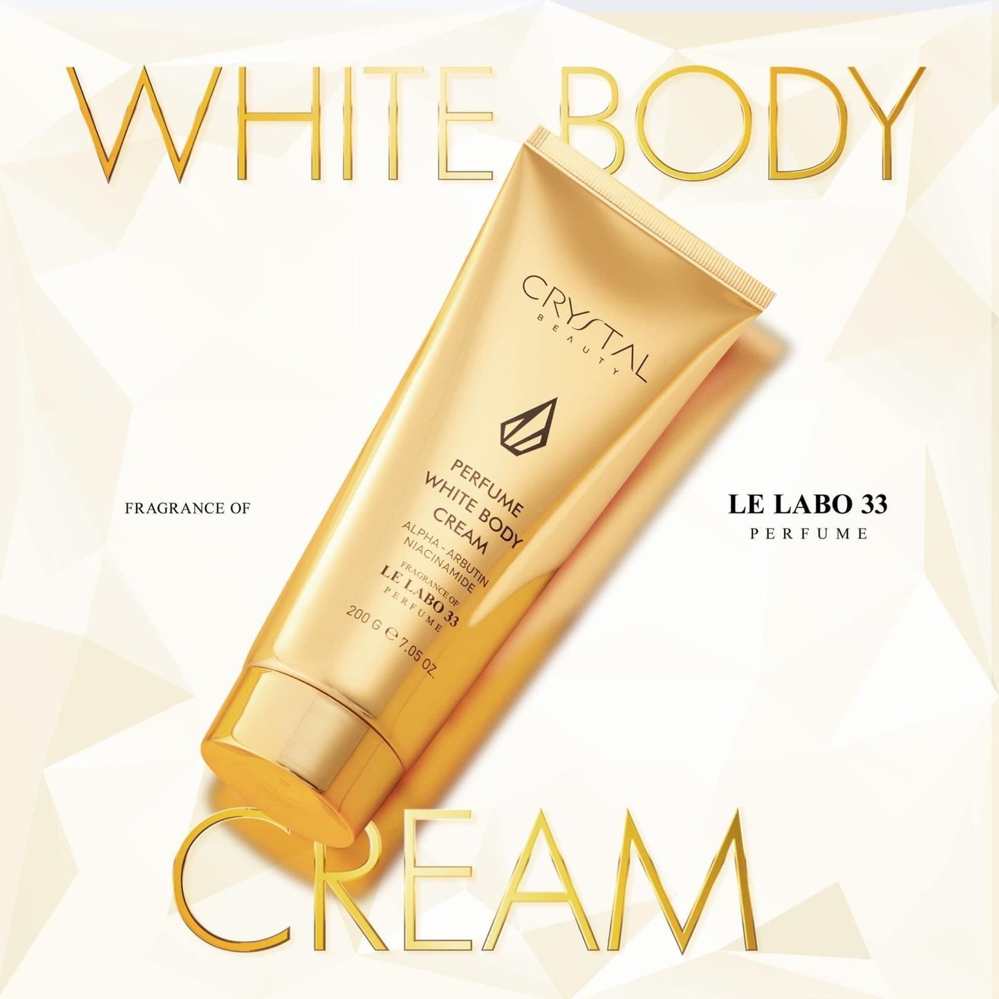 Perfume body cream Crystal