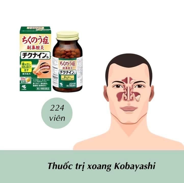 Thuoc viem xoang 224 vien Kobayashi