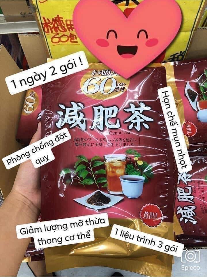 Tra Orihiro Genpi Tea giam mo (60goi)