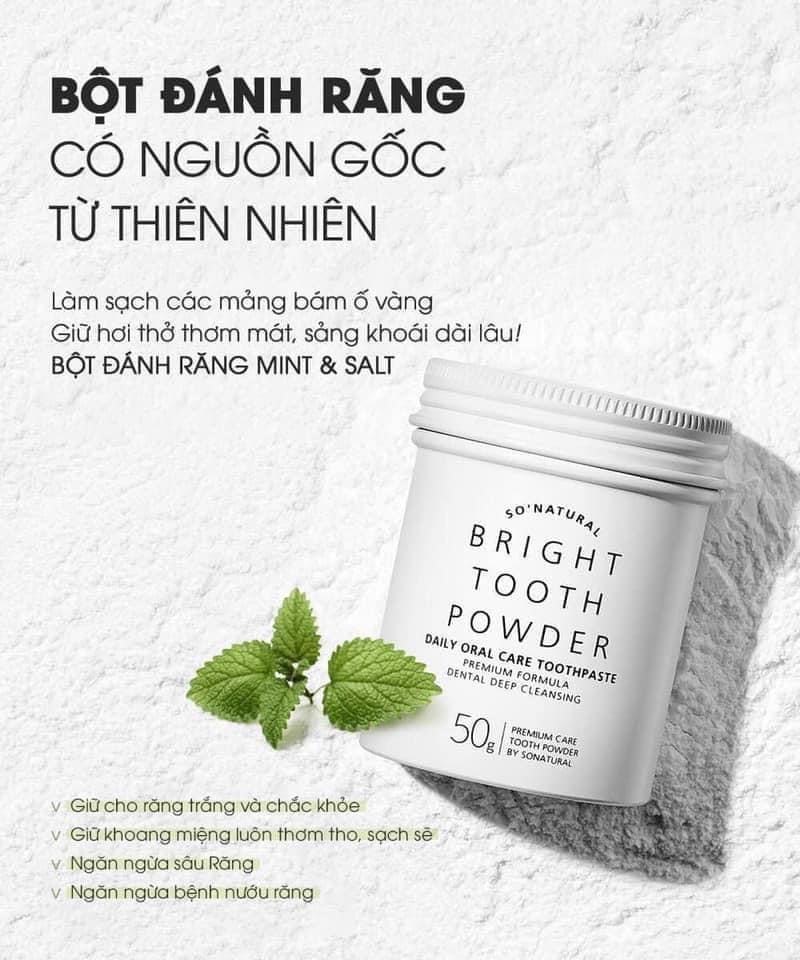 Bright tooth powder ( bot trang rang)