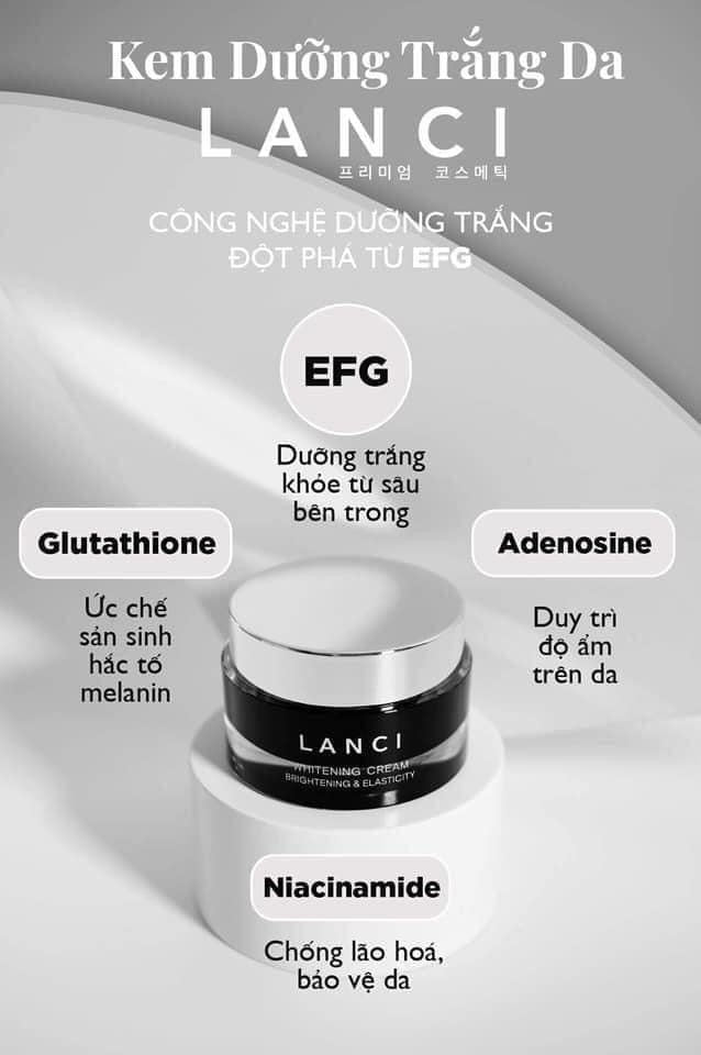 Lanci kem trang da