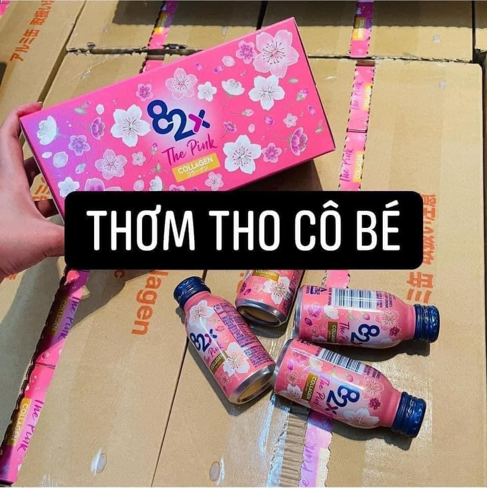 The Pink collagen 82x sakura(hop 10 chai)