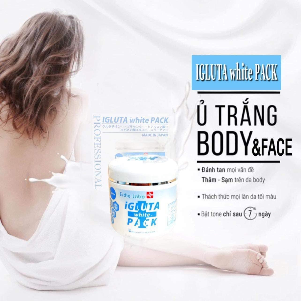 U trang (body & face) Igluta pack