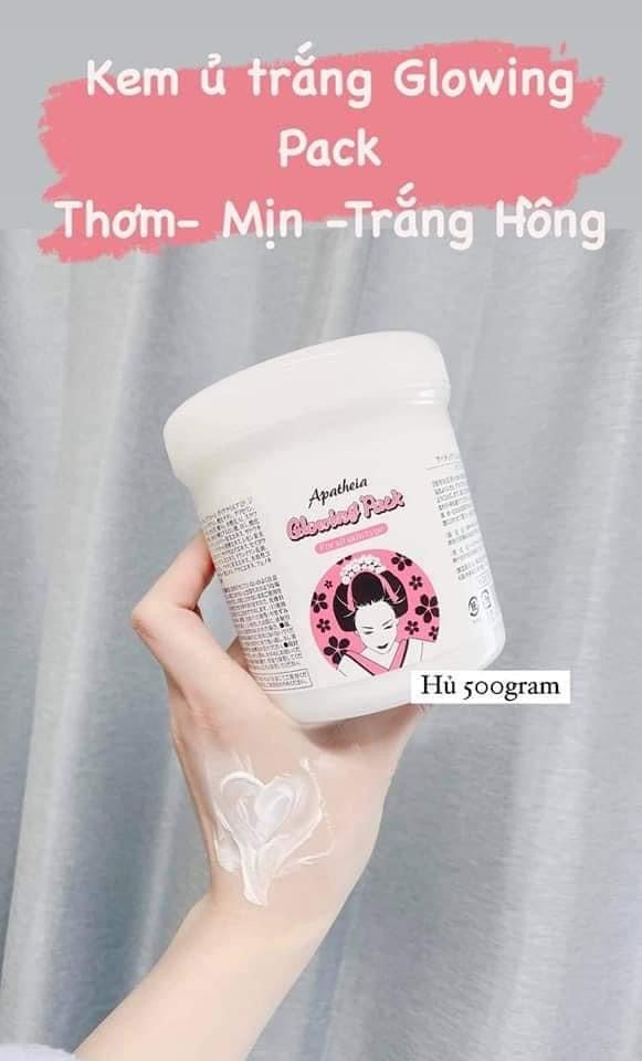 Kem u trang ( body & face) Glowing pack