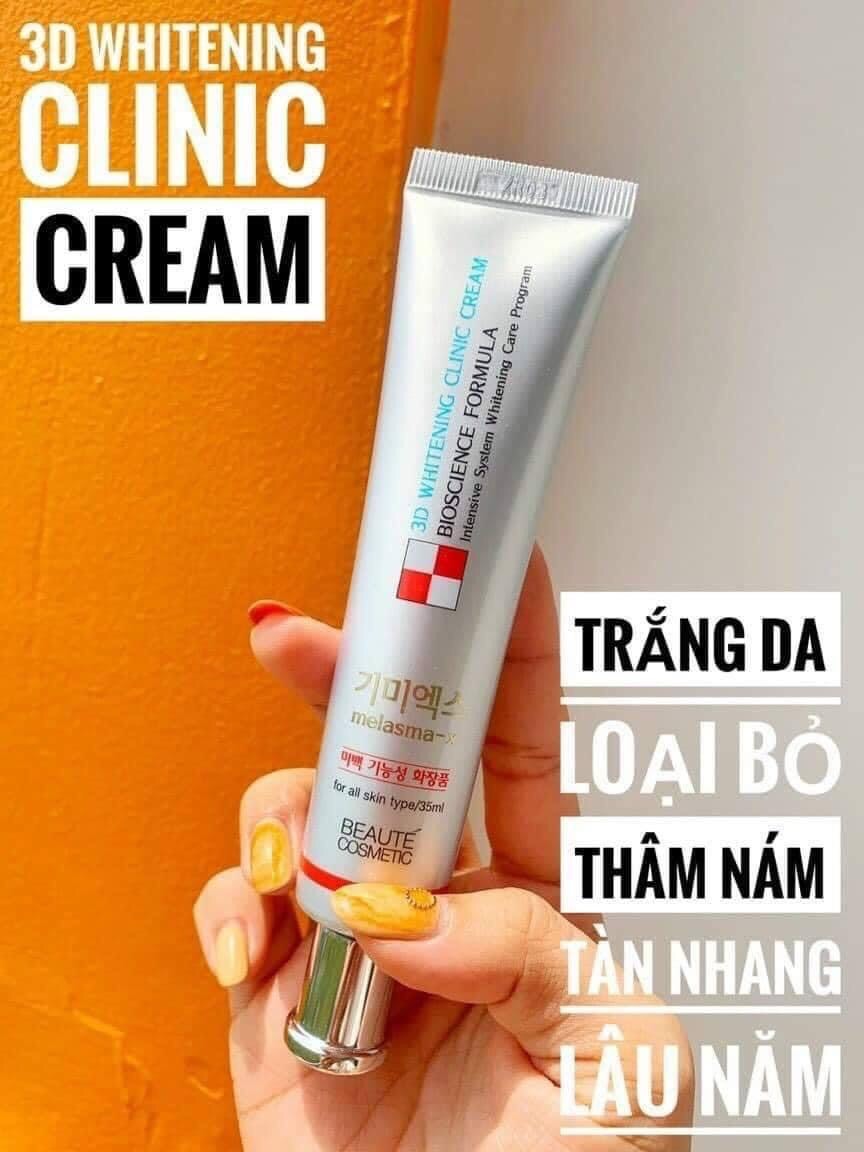 Kem nam 3D clinic cream