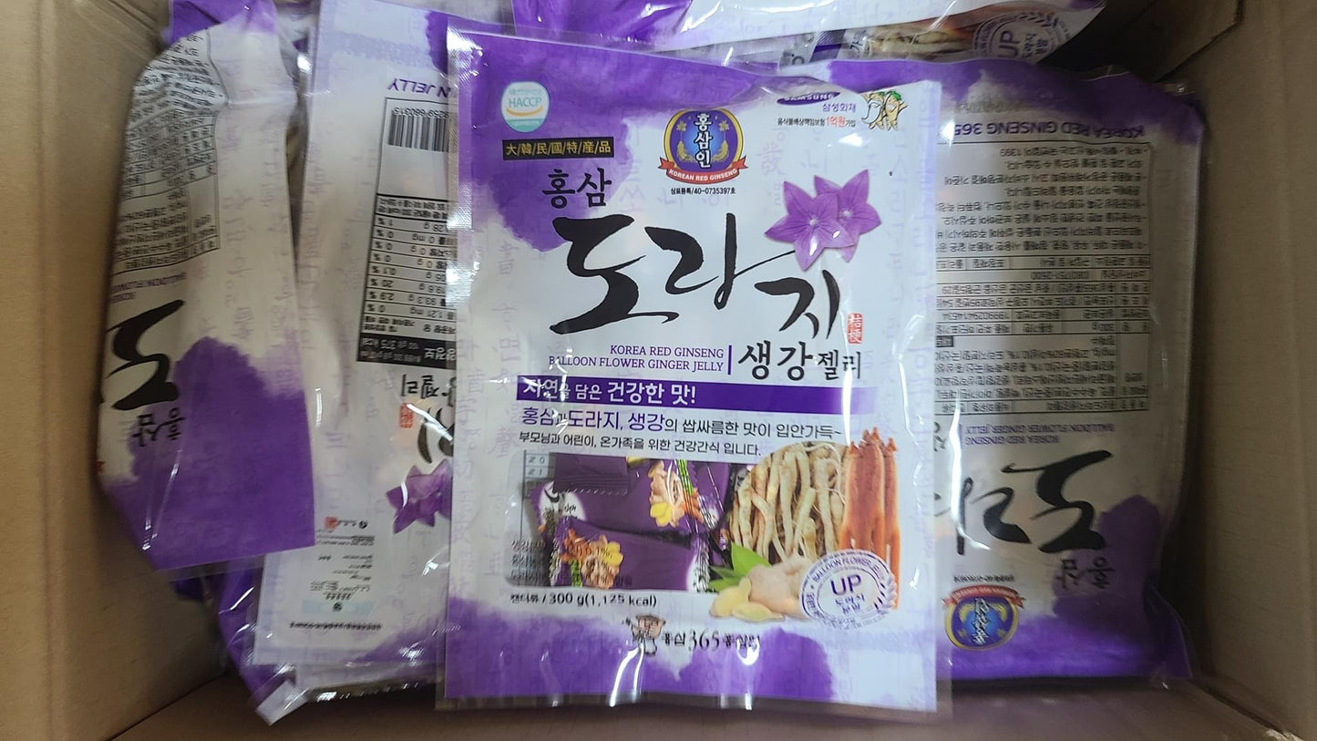 Keo Torachi hong sam va gừng ( gia cho 2 bich keo)