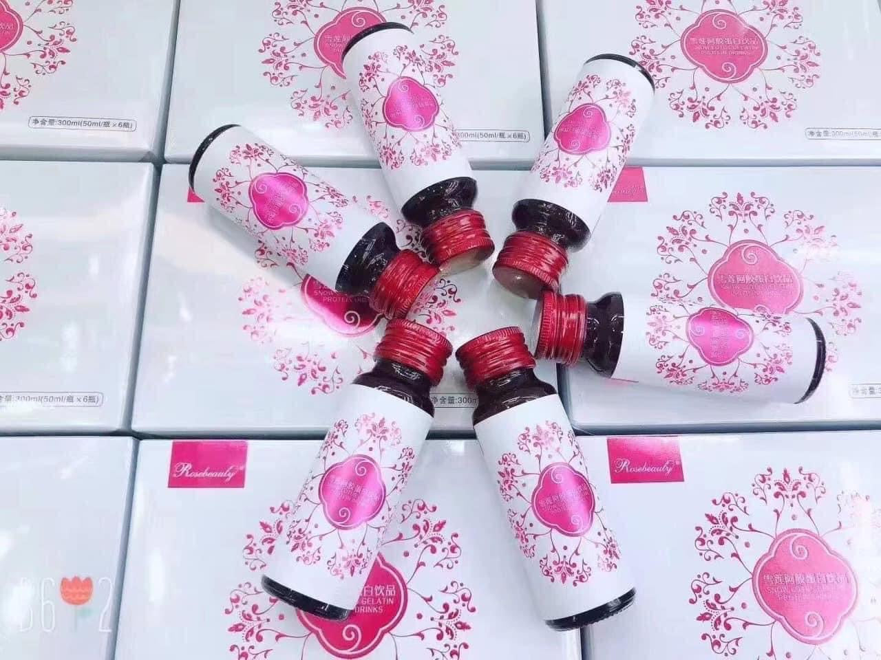 Siro trang da Rose beauty (China) hop 6 lo