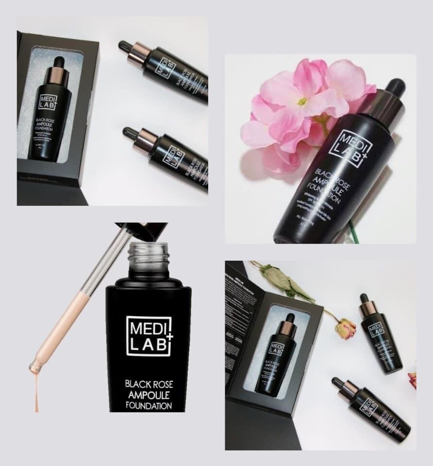Kem nen Black rose ampoule foundation Medilab