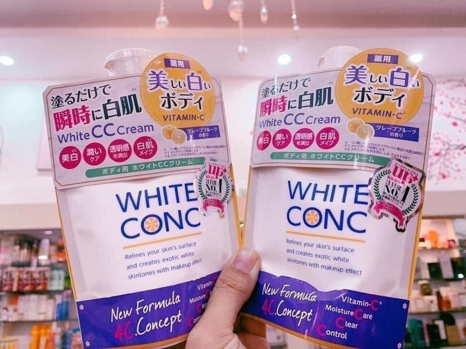 Lotion duong trang body ConC Japan
