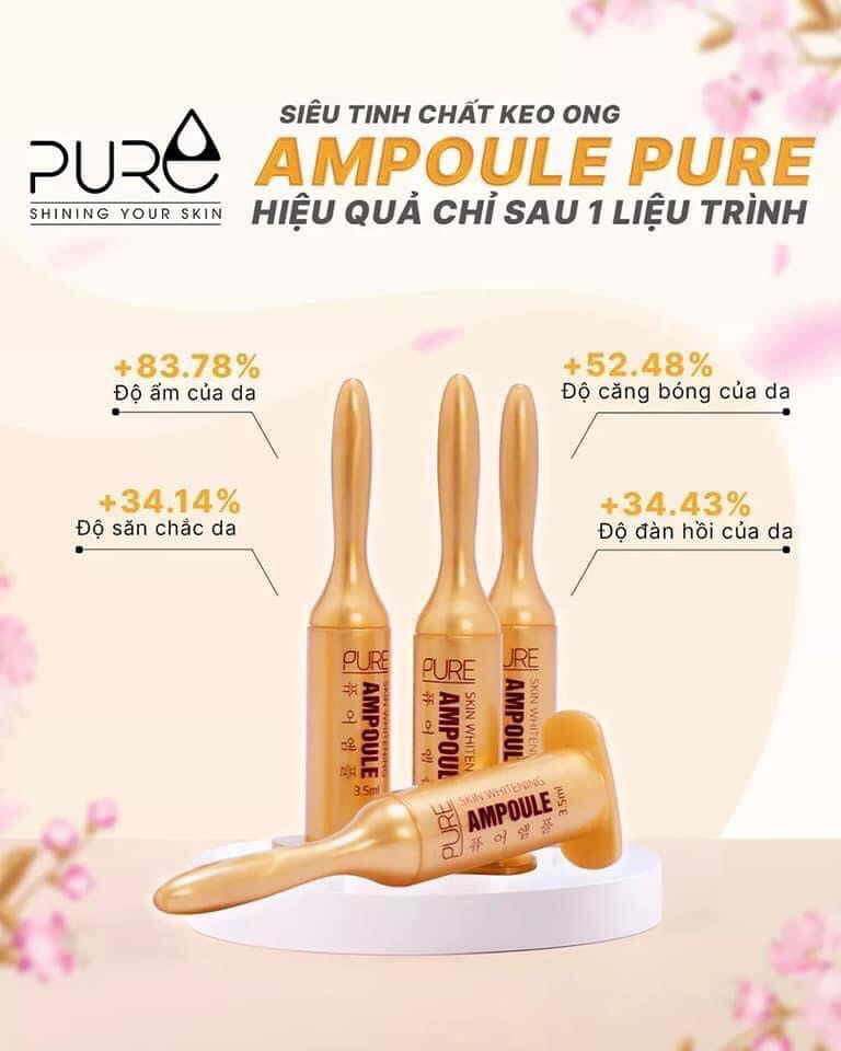 Set keo ong Ampoule Pure tang 1 may ion