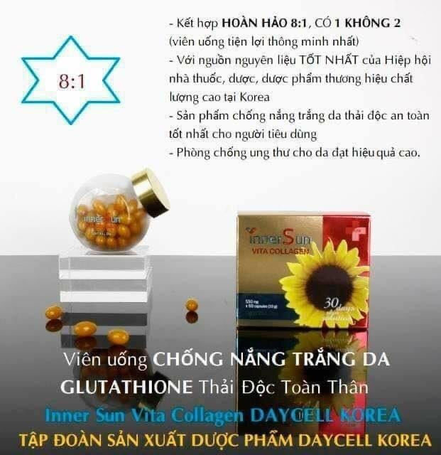 Vien chong nang Inner Sun Vita Collagen
