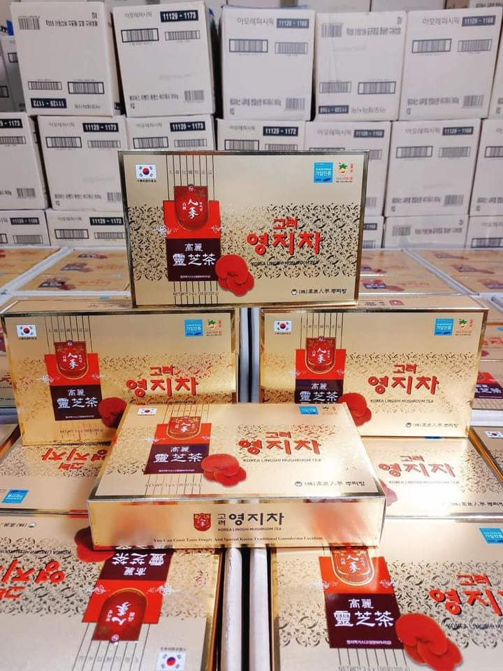 Tra nam linh chi(hop 100 gói)