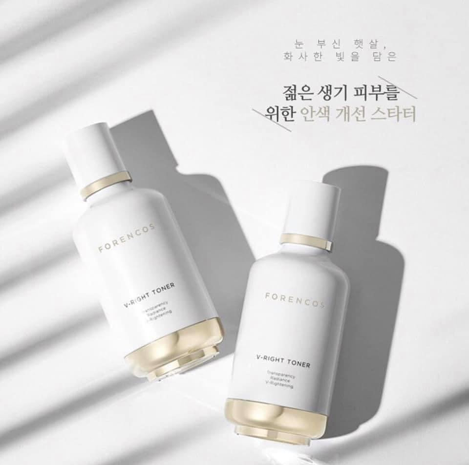 FORENCOS V-RIGHT TONER Transparency Radiance Brightening