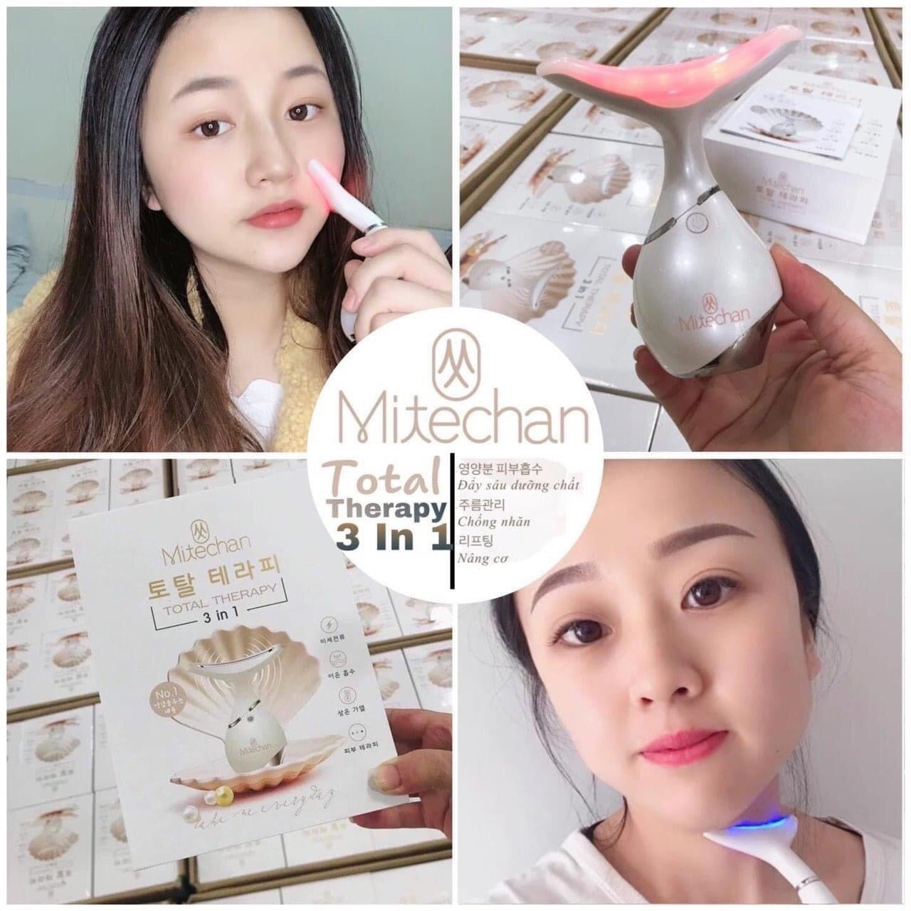 May Nâng Cơ Trẻ Hoá Tại Nhà Với Mitechan Total Theraphy 3 in1