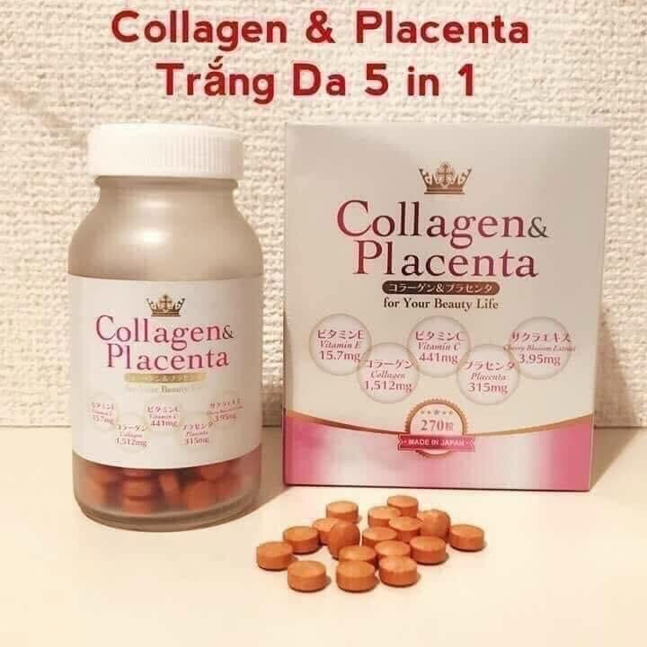 Vien uong Collagen & Plancenta