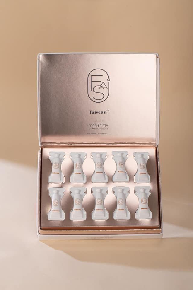 Set serum bot Faiscan vitamin c ( chai serum + hop bot)