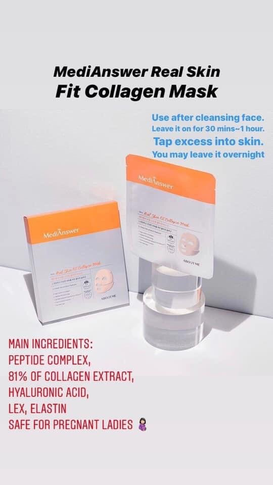 MediAnswer Real Skin Fit Collagen Mask