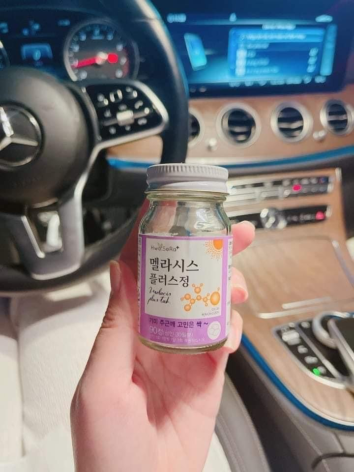 Melacis plus tab vien uong nam trang da