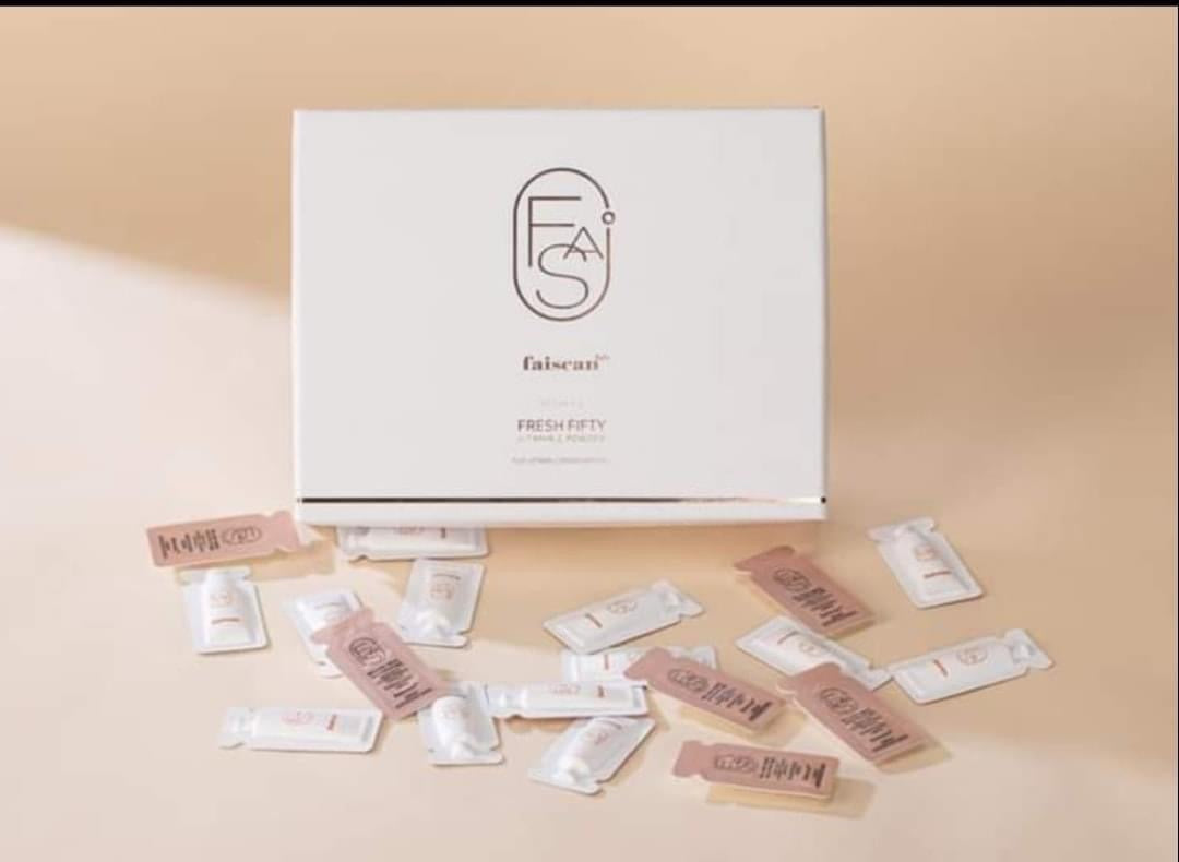 Set serum bot Faiscan vitamin c ( chai serum + hop bot)