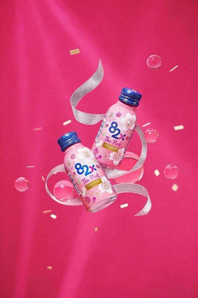 The Pink collagen 82x sakura(hop 10 chai)