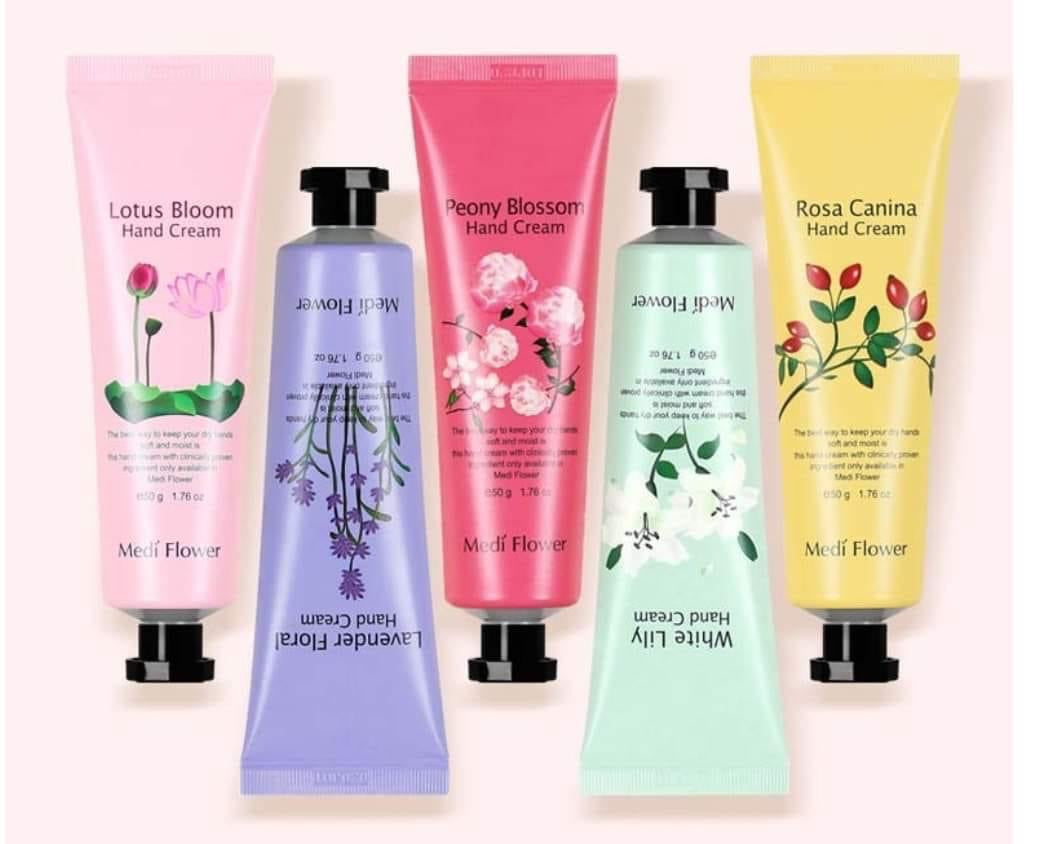 Set duong da tay (5 typ) Mediflower