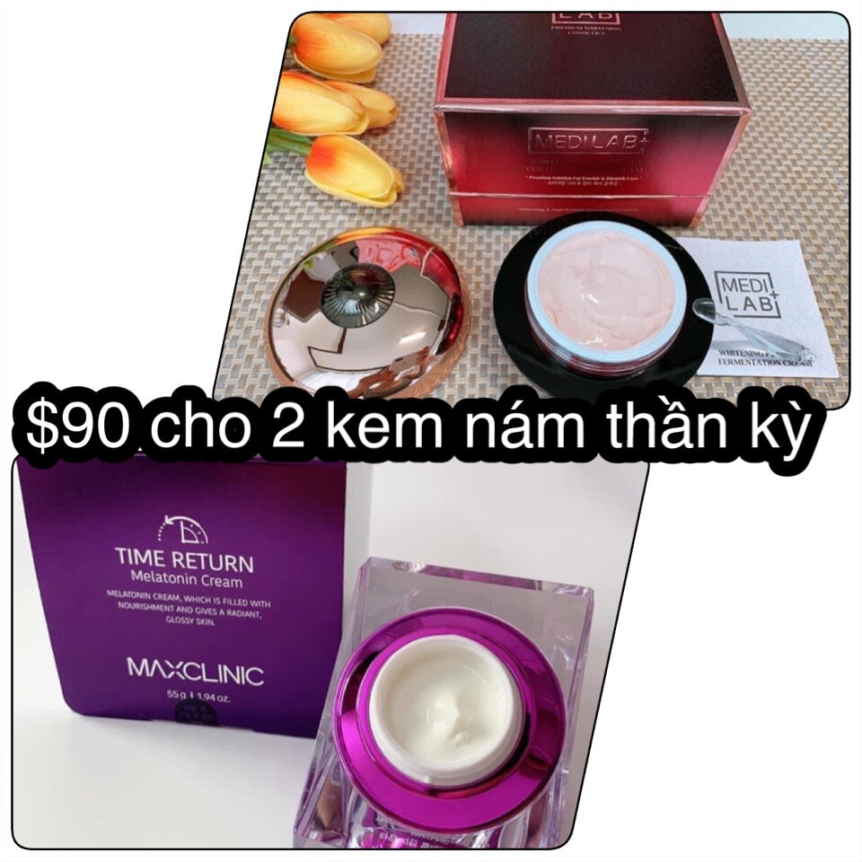 Deal $90 cho combo kem nám than ky