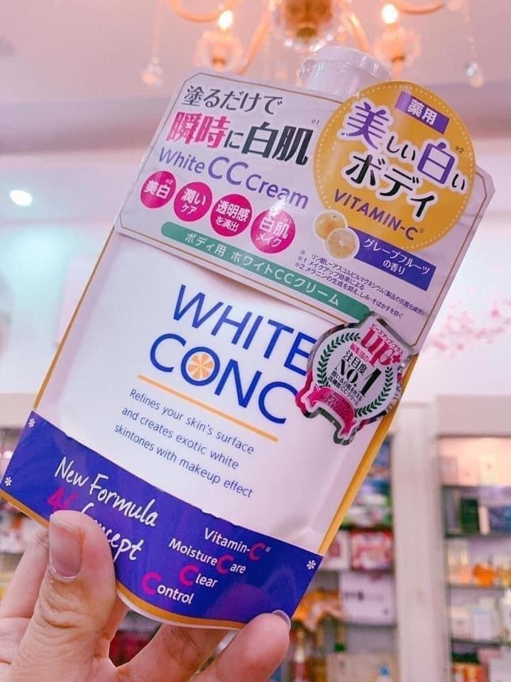 Lotion duong trang body ConC Japan