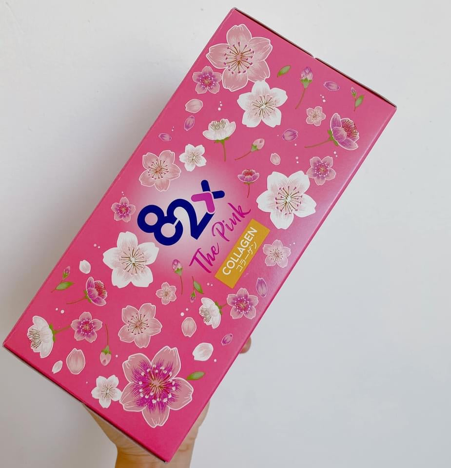 The Pink collagen 82x sakura(hop 10 chai)