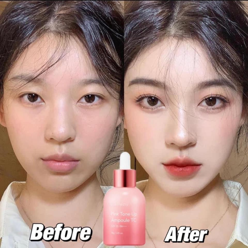 Cellapy pink tone up ampoule