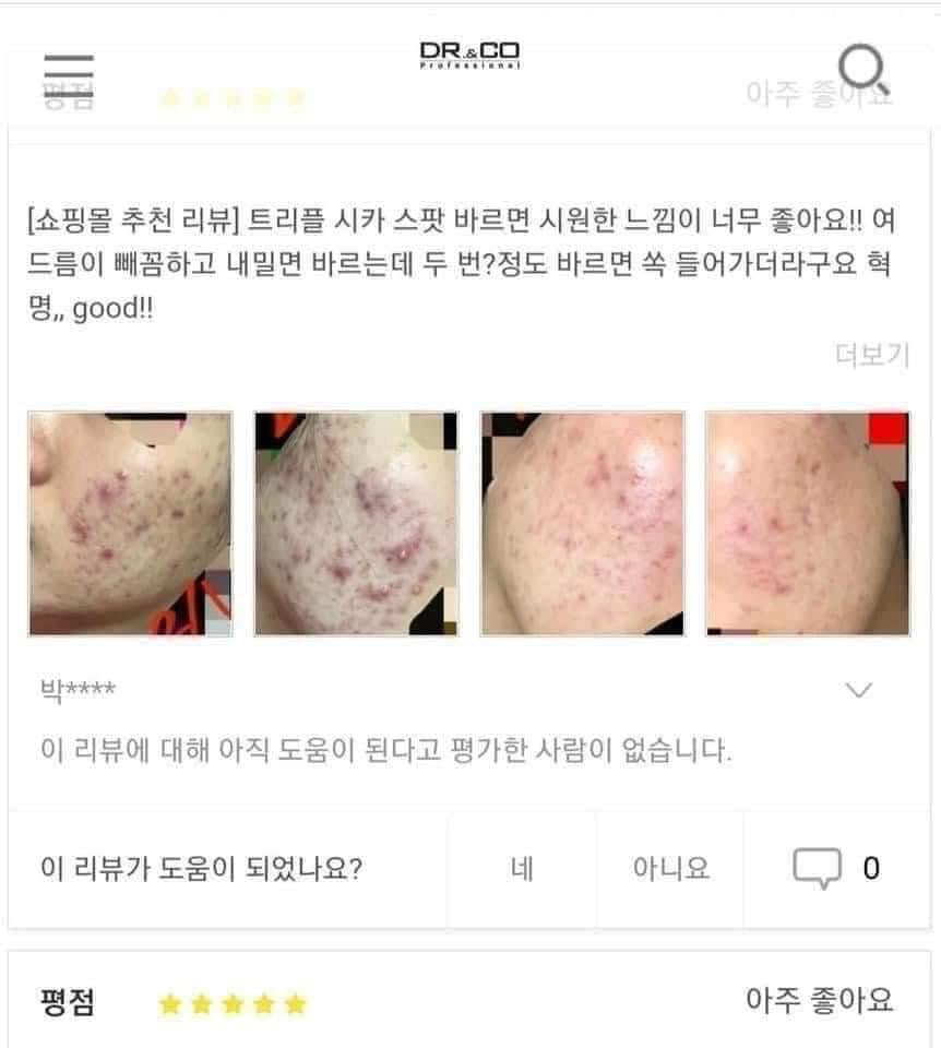Tinh chat cham mun Cica Triple spot