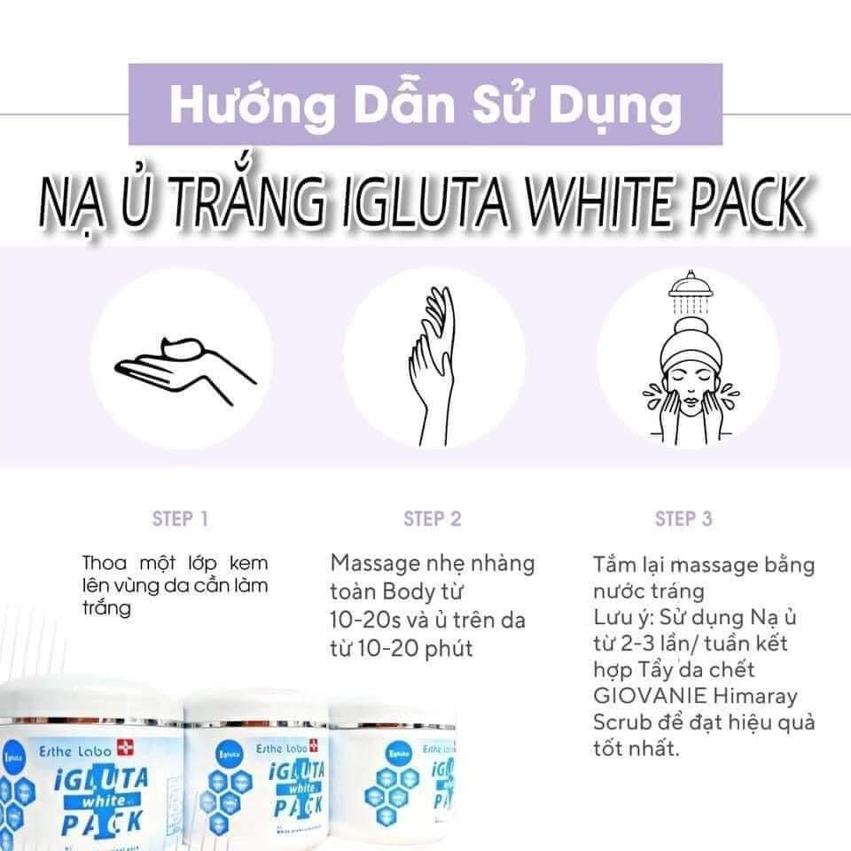U trang (body & face) Igluta pack