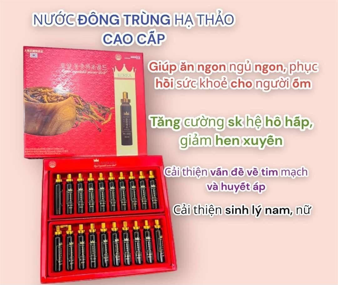 Tinh chat đong trung ha thao