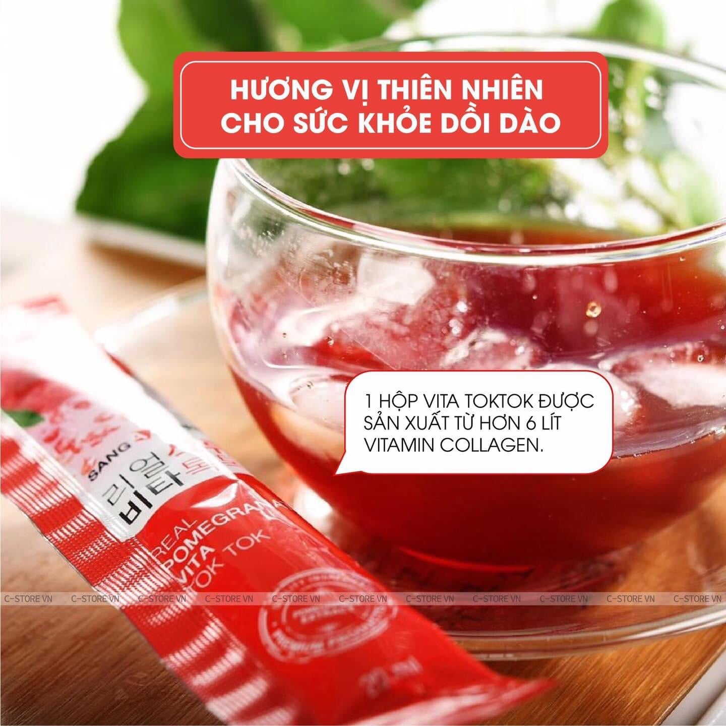 Nuoc ep luu giam can SANGA VITA TOK TOK