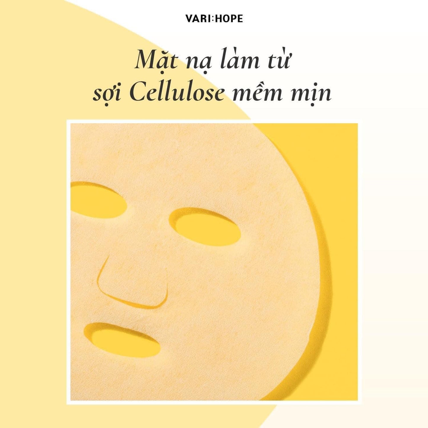 Mat na trang da Vari Hope Vitamin C