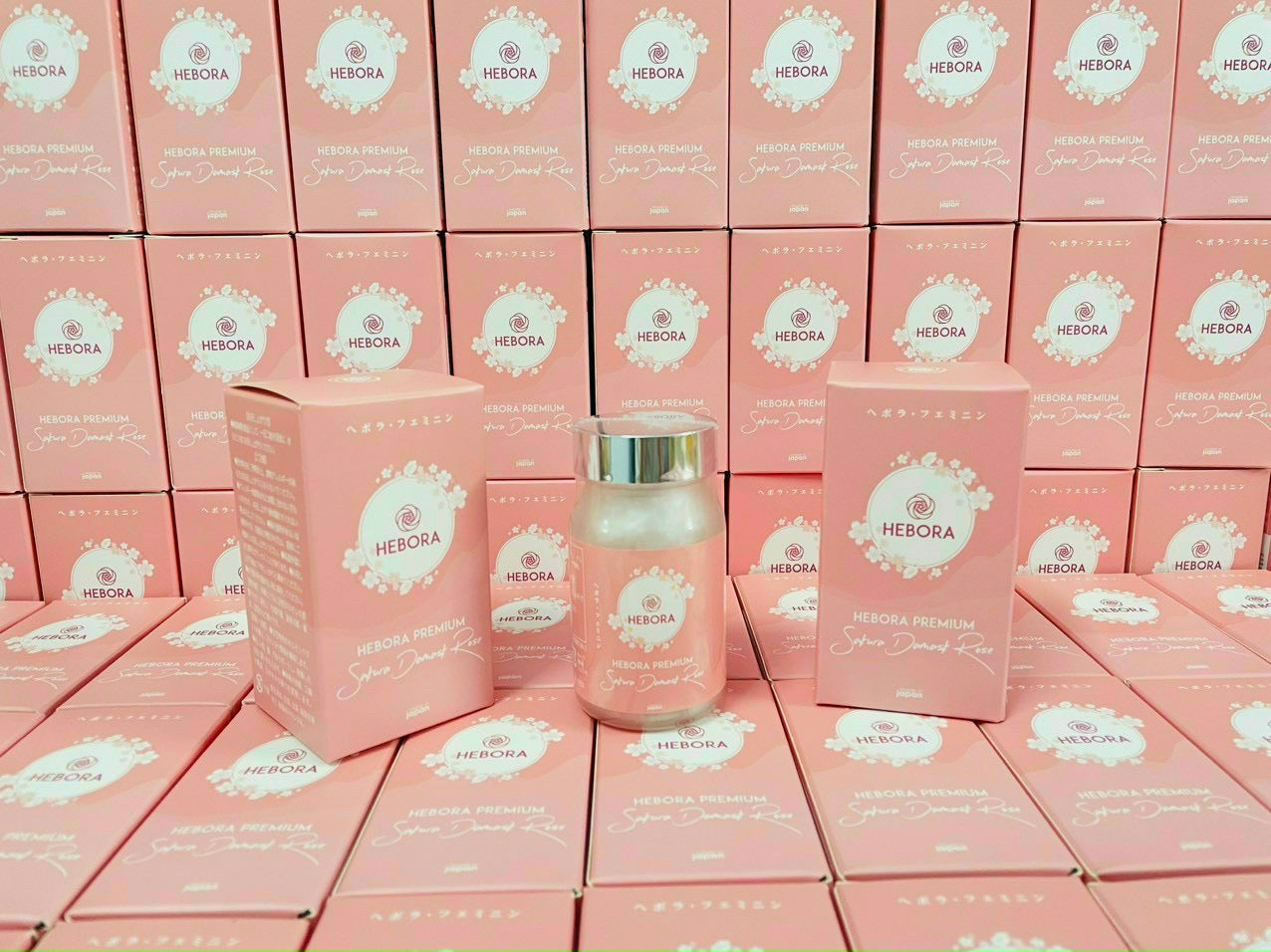 HEBORA Sakura Damask Oil - Fragrance of Youth (60 capsules)