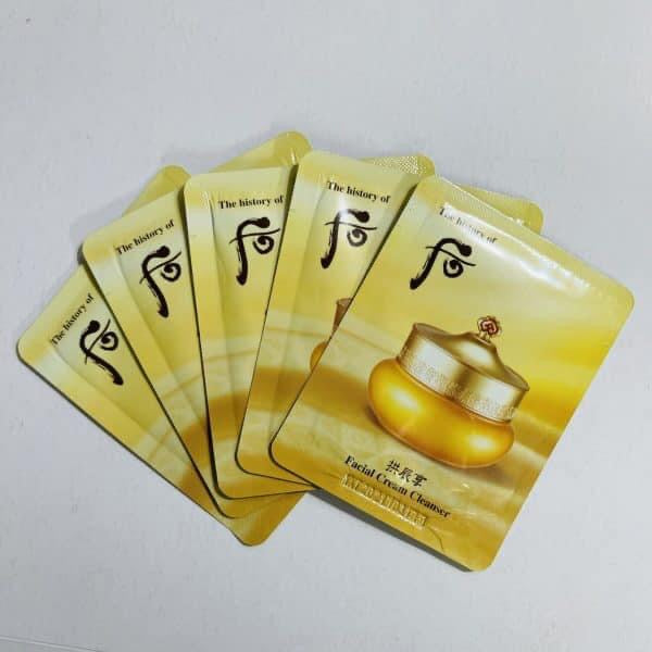 Sample kem tay trang Whoo (60 gói)